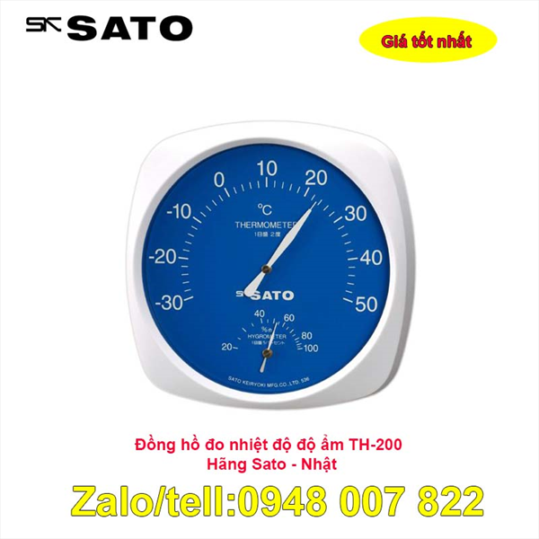 Nhiệt kế TH-200, SATO